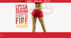 Desktop Screenshot of lyssagraham.com