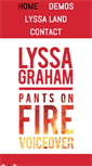 Mobile Screenshot of lyssagraham.com